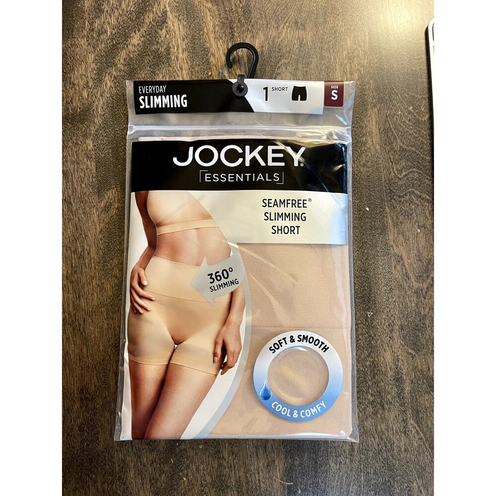 Jockey Essentials‎ Seamfree Slimming Short NIP  Sm Short
